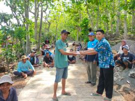 PENYERAHAN HONOR PADAT KARYA DAN PENGARAHAN DARI LPMKal SIDOHARJO